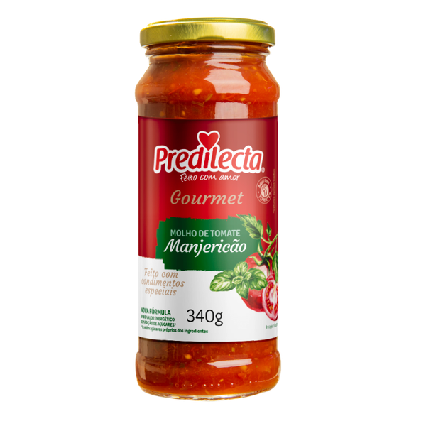 MOLHO TOMATE PREDILECTA 340G VD MAN