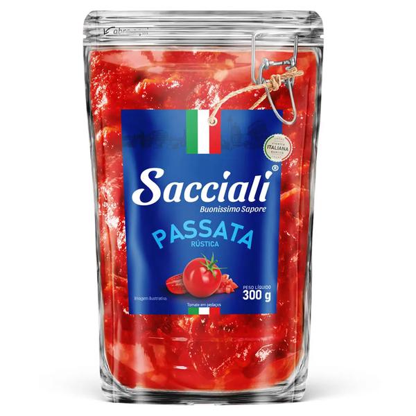 MOLHO TOMATE SACCIALI 300G PASSATA