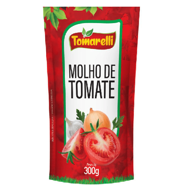 MOLHO TOMATE TOMARELLI 300G SH TRAD