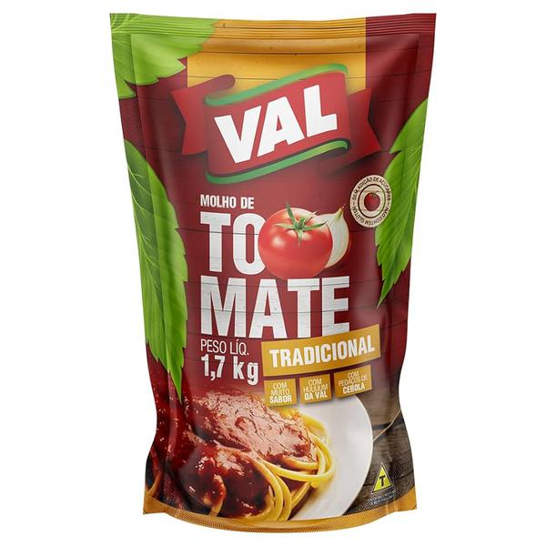 MOLHO TOMATE VAL 1.7KG TRADICIONAL