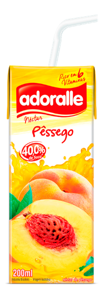 NECTAR ADORALLE 200ML PESSEGO