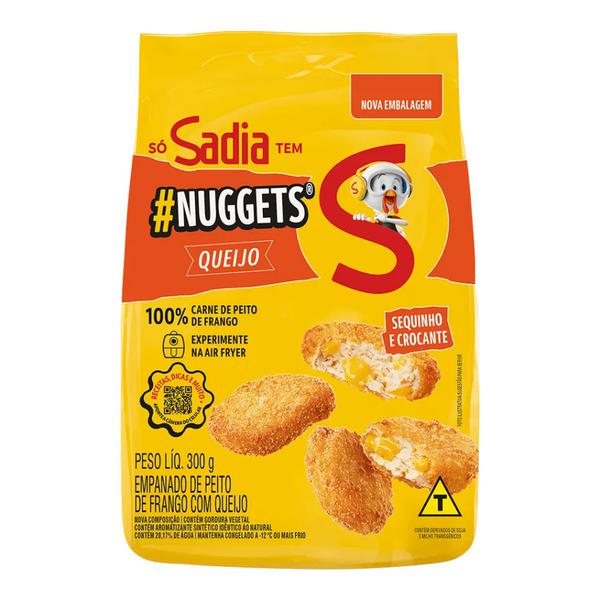 NUGGETS SADIA 300G FRANGO/QUEIJO