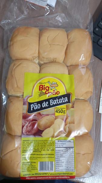 PAO BIG PAO BATATA 450G