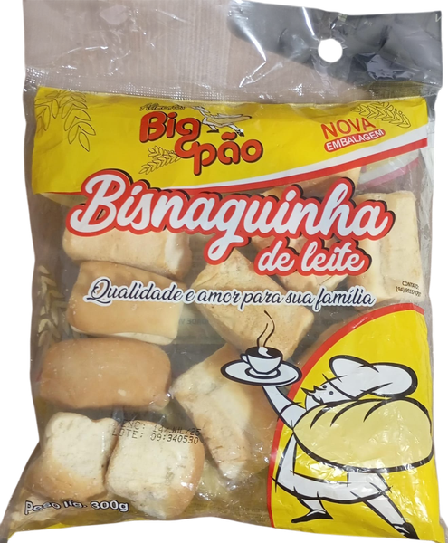 PAO BIG PAO BISNAGUINHA 300G LEITE