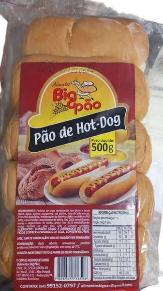 PAO BIG PAO HOT DOG 500G