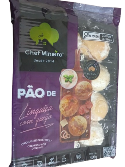 PAO DE ALHO CHEF MINEIRO 300G LINGU