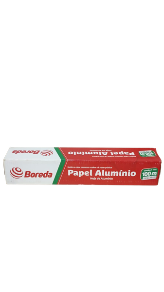 PAPEL ALUMINIO BOREDA 30CMX100MT