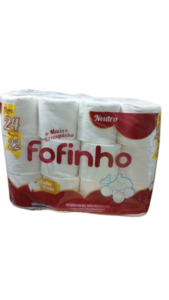 PAPEL HIG.FOFINHO FD 24X30MT NEUTRO