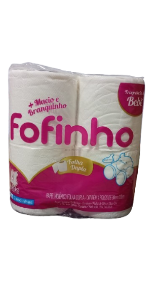 PAPEL HIG.FOFINHO FD 4X30MT BEBE