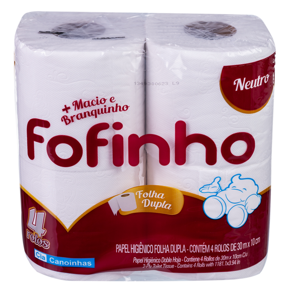 PAPEL HIG.FOFINHO FD 4X30MT NEUTRO