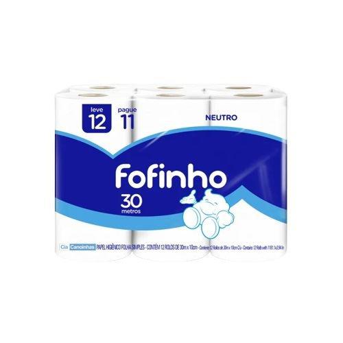 PAPEL HIG.FOFINHO FS 12X30MT NEUTRO