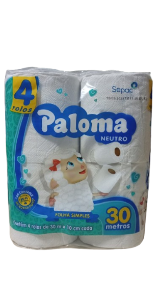 PAPEL HIG.PALOMA FS 4X30MT NEUTRO