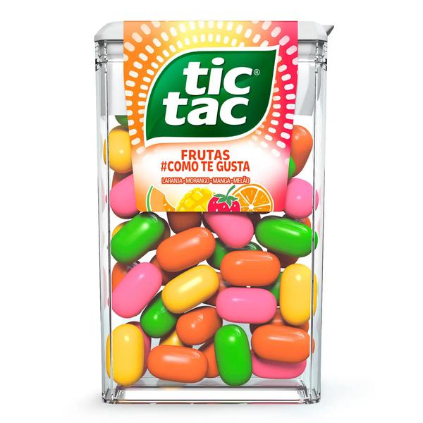 PASTILHA TIC TAC 14.5G MIX FRUTAS
