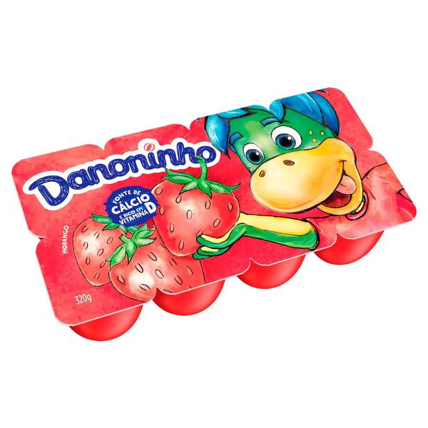 PETIT SUISSE DANONINHO 320G MORANGO