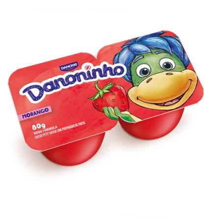 PETIT SUISSE DANONINHO 80G MORANGO