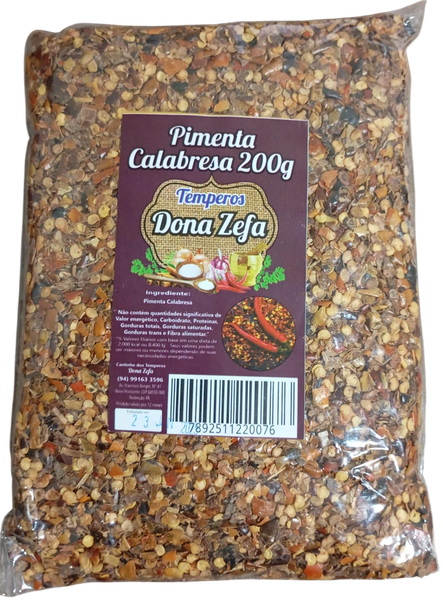 PIMENTA CALABRESA DONA ZEFA 200G