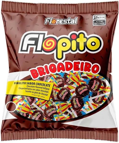 PIRULITO FLOPITO 500G BRIGADEIRO