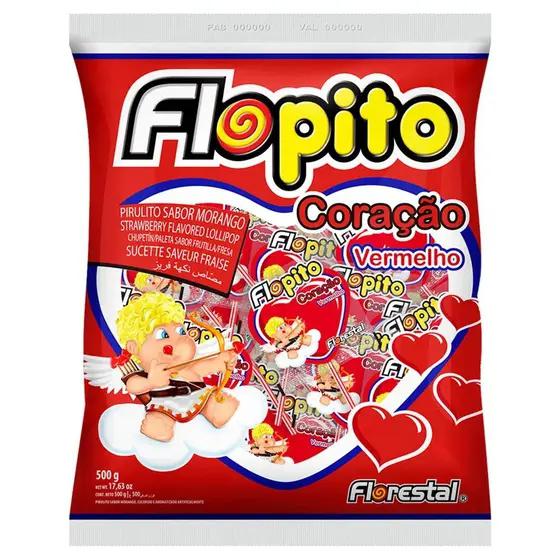 PIRULITO FLORESTAL FLOPITO CORACAO