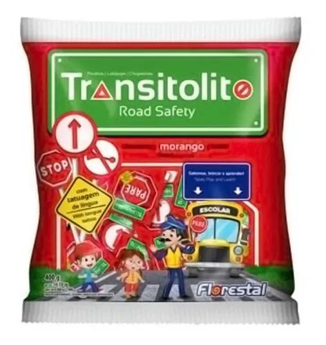 PIRULITO TRANSITOLITO 400G MORANGO