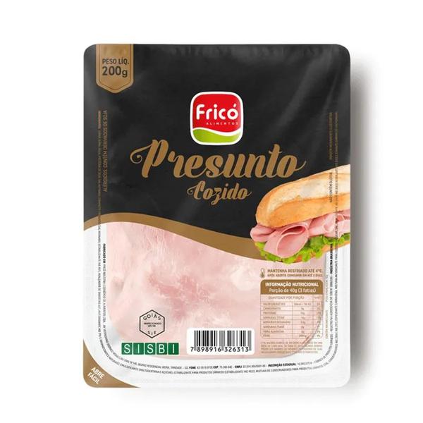 PRESUNTO FRICO 200G FATIADO