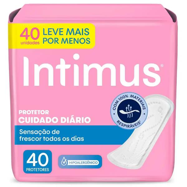 PROT.DIARIO INTIMUS 40UN S/PERFUME