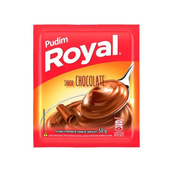 PUDIM ROYAL 50G CHOCOLATE