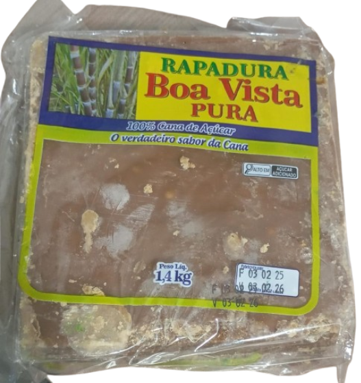 RAPADURA BOA VISTA 1 4KG PURA