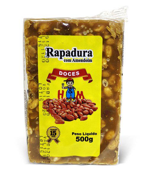 RAPADURA QSABOR 550G AMENDOIM