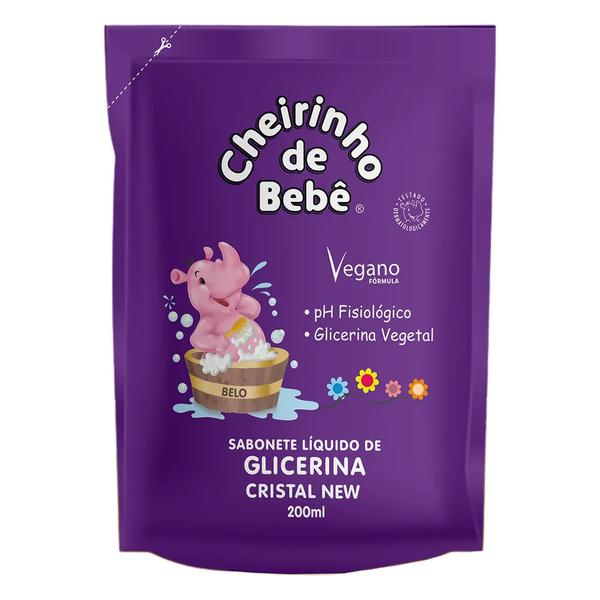 SABONETE CH.BEBE LIQ.200ML RF CRIST