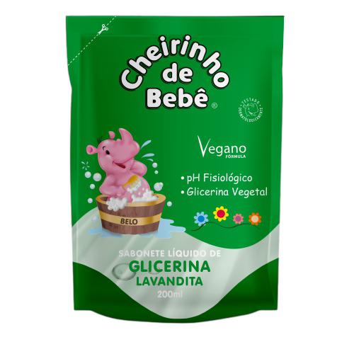 SABONETE CH.BEBE LIQ.200ML RF LAVAN