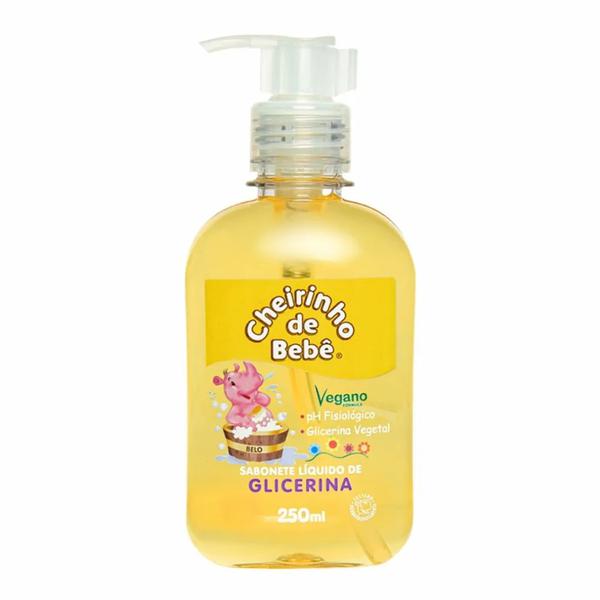 SABONETE CH.BEBE LIQ.250ML GLICERIN