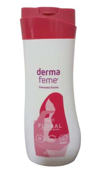 SABONETE DERMAFEME INT.200ML FLORAL