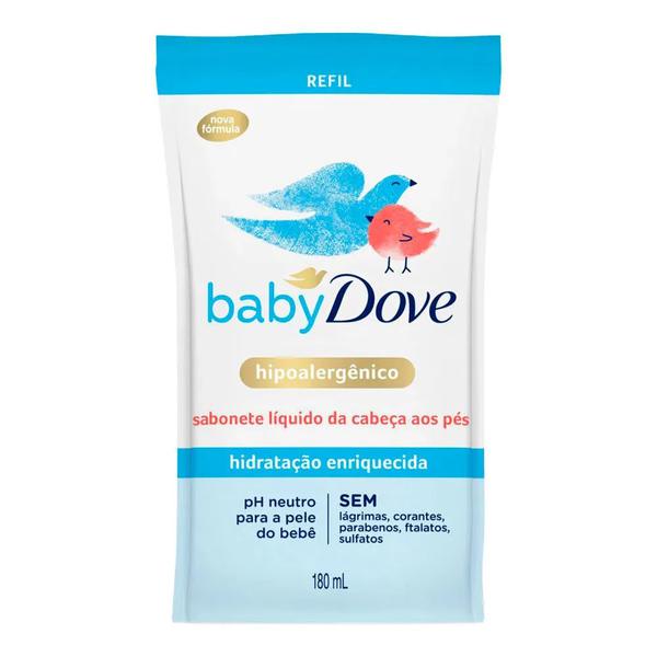 SABONETE DOVE LIQ.180ML RF HID.ENRI