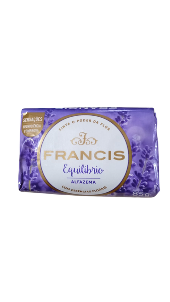 SABONETE FRANCIS SUAVE 85G ALFAZEMA
