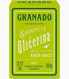 SABONETE GRANADO GLIC.90G ERVA DOCE