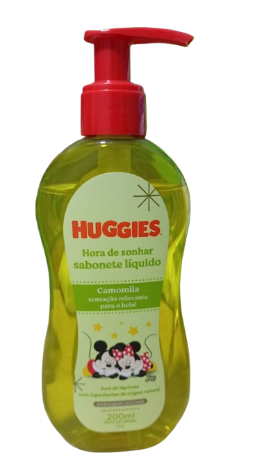 SABONETE LIQ.HUGGIES 200ML CAMOMILA