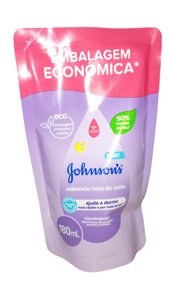 SABONETE LIQ.JOHNSON 180ML RF HR.SO