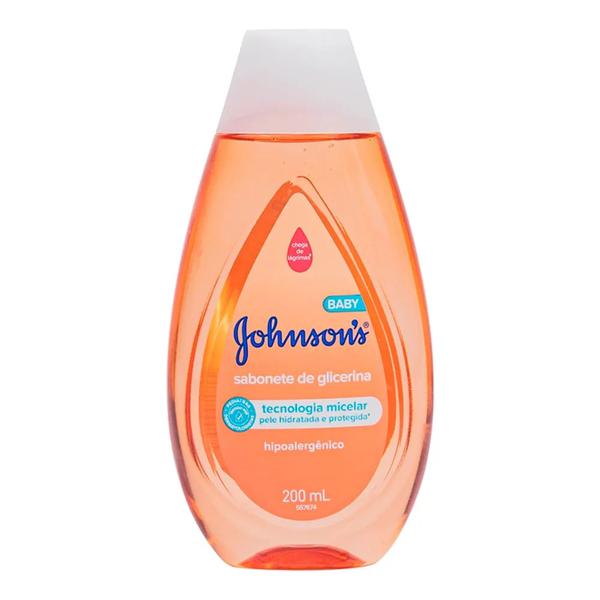 SABONETE LIQ.JOHNSON 200ML CABEC/PE