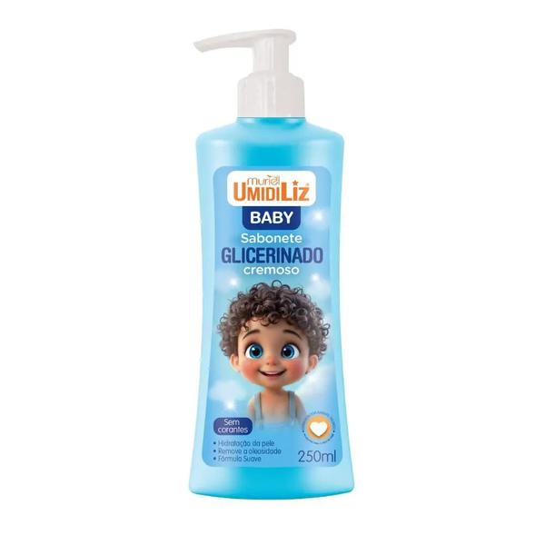 SABONETE UMIDILIZ LIQ.250ML GLIC.AZ