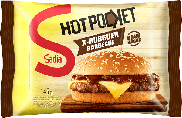 SANDUICHE HOT POCKET 145G BARBECUE