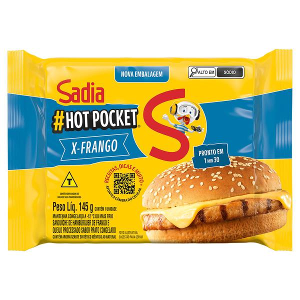 SANDUICHE HOT POCKET 145G X-FRANGO
