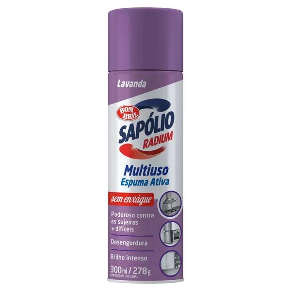 SAPOLIO RADIUM ESPUM.300ML LAVANDA