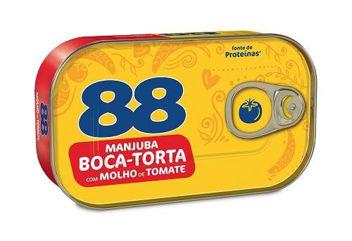 SARDINHA 88 MANJUBA 125G MOLHO TOMA