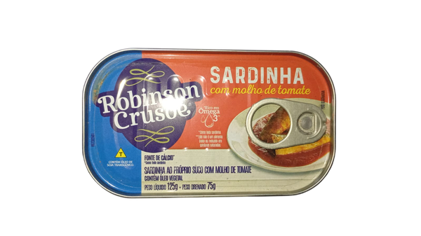 SARDINHA ROBINSON CRUSOE 125G TOMAT