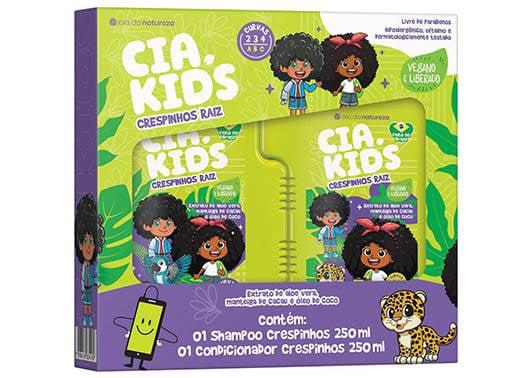 SH+CD.CIA KIDS 250/250ML CRESPINHOS