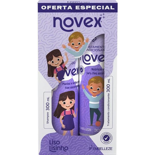SH+CD.NOVEX 300ML LISO/LISINHO