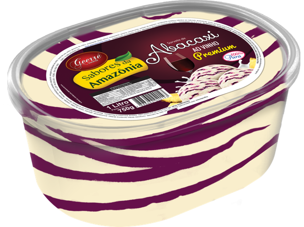 SORVETE GEERRE 1LT PT ABACAXI/VINHO