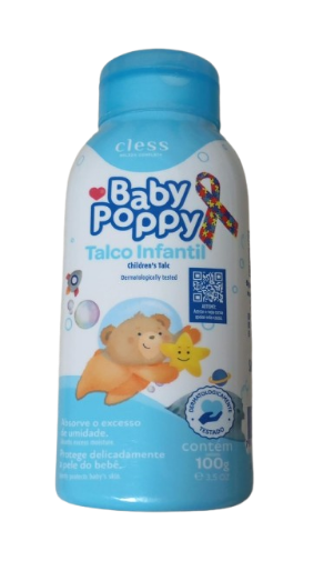 TALCO BABY POPPY 100G