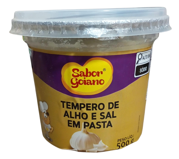 TEMP.S.GOIANO 500G ALHO E SAL