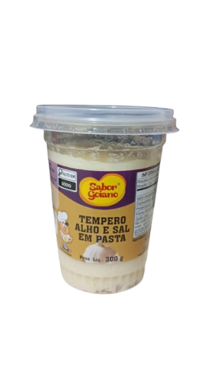 TEMP.S.GOIANO PASTA 300G ALHO E SAL
